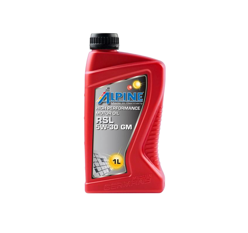 Моторное масло Alpine RSL 5W-30 GM, 1л